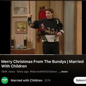 Vintage Courtenay Santa Reindeer Sweater L 90s Holiday Knit Made USA Seen on TV